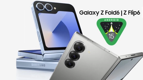 Samsung Galaxy Z Fold 6 chạy Android 15.